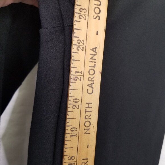 Spanx Ponte Kick Flare Pant Petite Sm Black The Perfect Fit #20386Q Stretch Crop - Picture 15 of 16